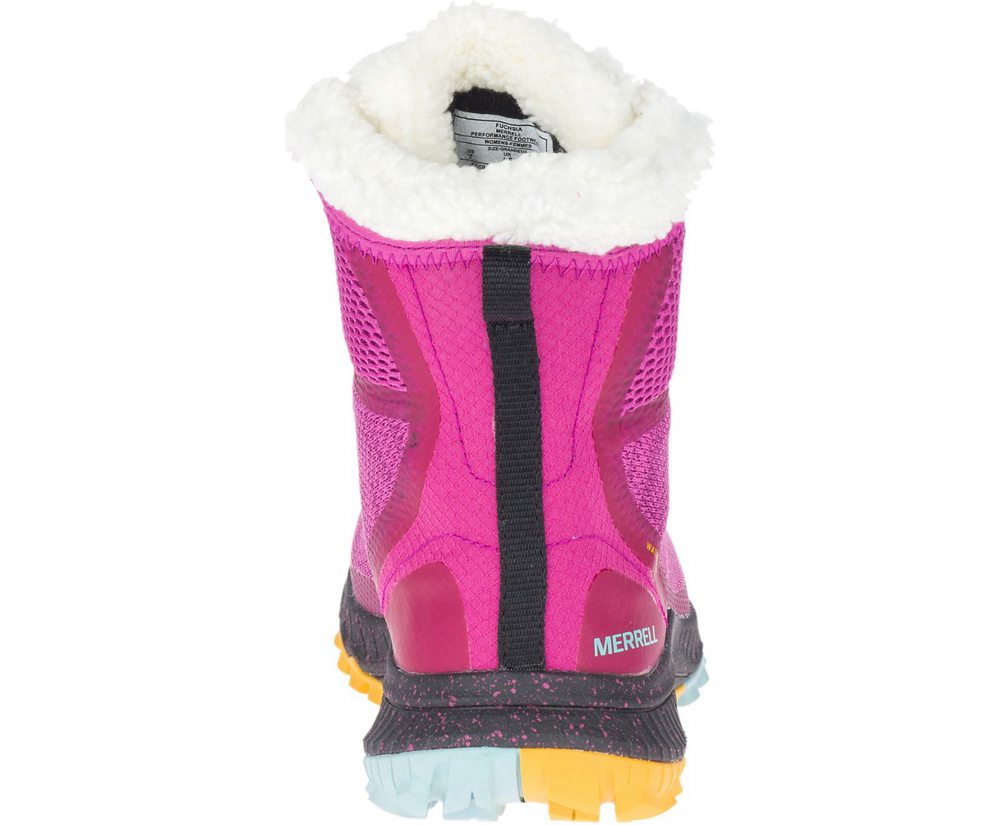 Merrell Støvler Dame - Bravada Knit Polar Waterproof - Lyserød - ZOW304682